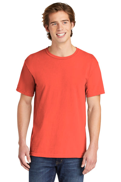 COMFORT COLORS  ®  Heavyweight Ring Spun Tee. 1717 - Bright Salmon