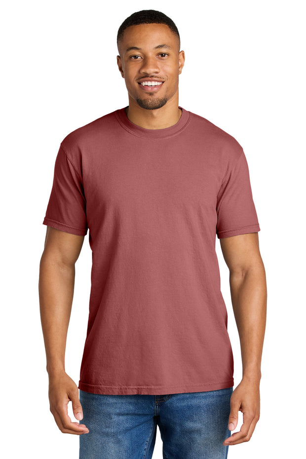 COMFORT COLORS  ®  Heavyweight Ring Spun Tee. 1717 - Crimson