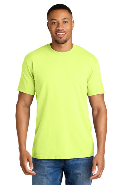 COMFORT COLORS  ®  Heavyweight Ring Spun Tee. 1717 - Neon Lemon