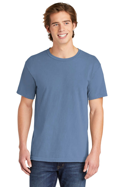 COMFORT COLORS  ®  Heavyweight Ring Spun Tee. 1717 - Washed Denim