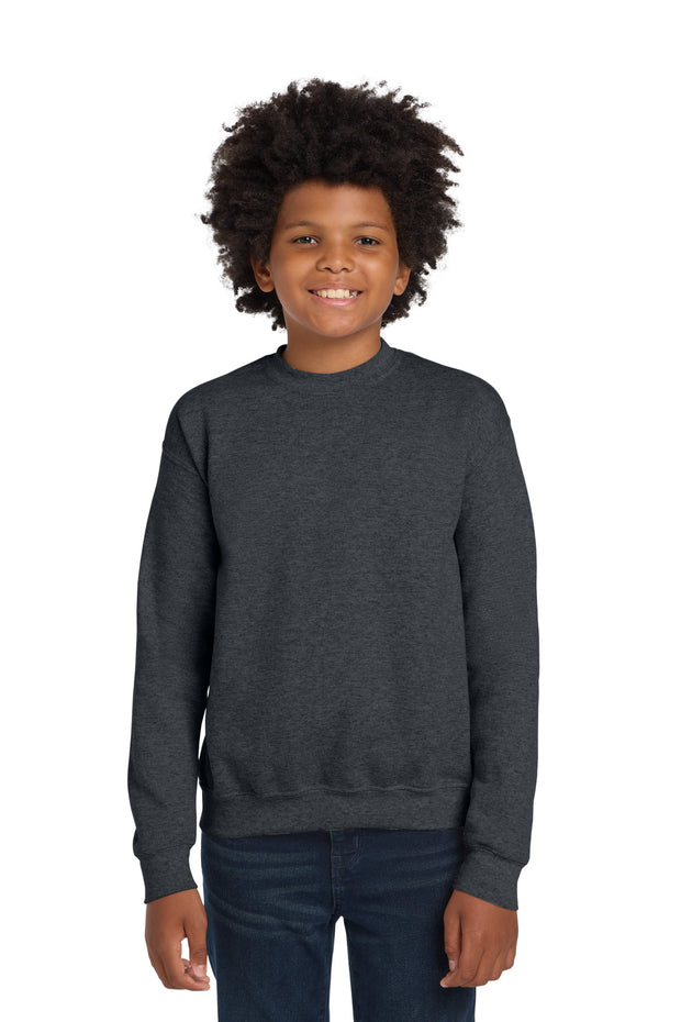 Gildan ®  Youth Heavy Blend™ Crewneck Sweatshirt.  18000B
