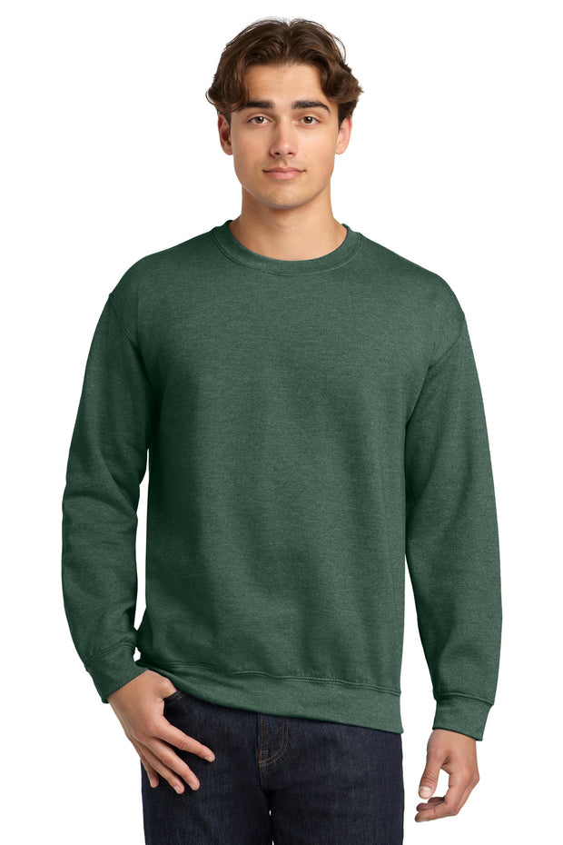 Gildan ®  Heavy Blend™ Crewneck Sweatshirt.  18000 - Heather Dark Green