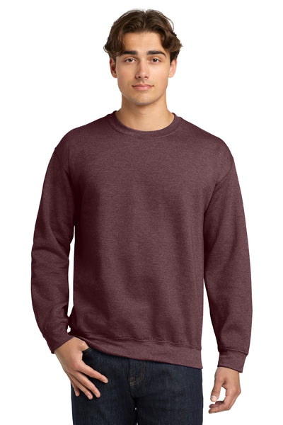 Gildan ®  Heavy Blend™ Crewneck Sweatshirt.  18000 - Heather Dark Maroon