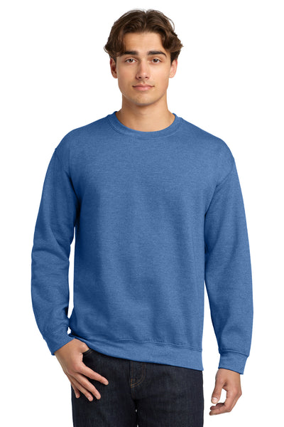 Gildan ®  Heavy Blend™ Crewneck Sweatshirt.  18000 - Heather Deep Royal