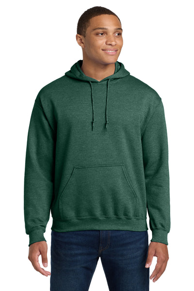 Gildan ®  - Heavy Blend ™  Hooded Sweatshirt.  18500 - Heather Dark Green