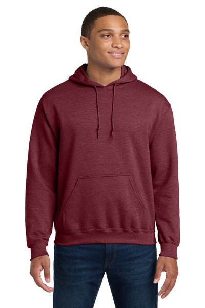 Gildan ®  - Heavy Blend ™  Hooded Sweatshirt.  18500 - Heather Dark Maroon