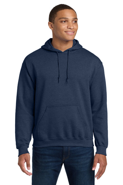 Gildan ®  - Heavy Blend ™  Hooded Sweatshirt.  18500 - Heather Dark Navy