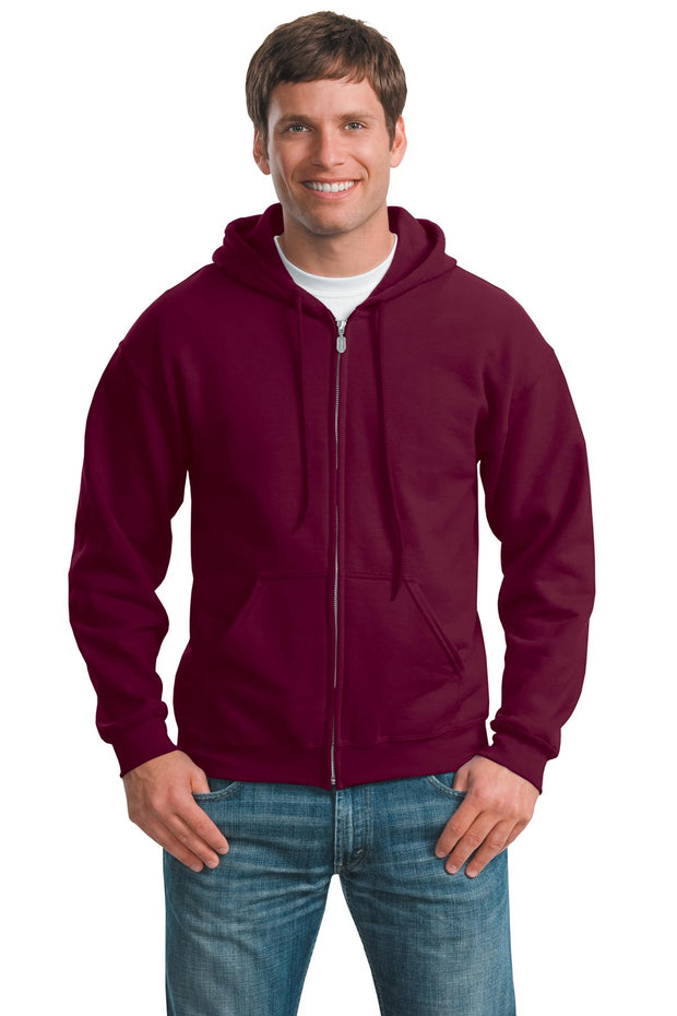 Gildan ®  - Heavy Blend™ Full-Zip Hooded Sweatshirt. 18600 - Maroon