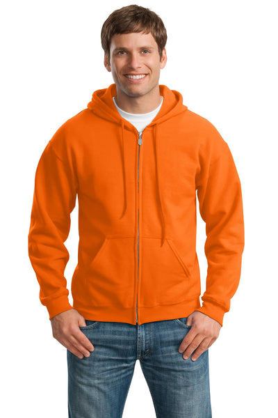 Gildan ®  - Heavy Blend™ Full-Zip Hooded Sweatshirt. 18600 - S. Orange