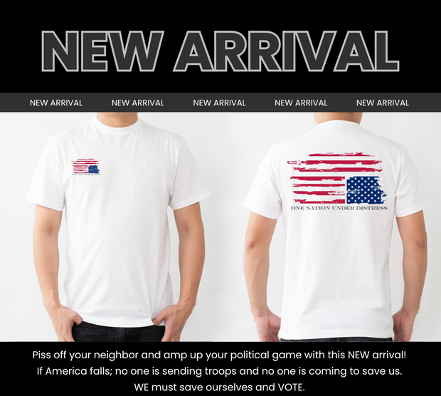 One Nation Under Distress T-Shirt Collection