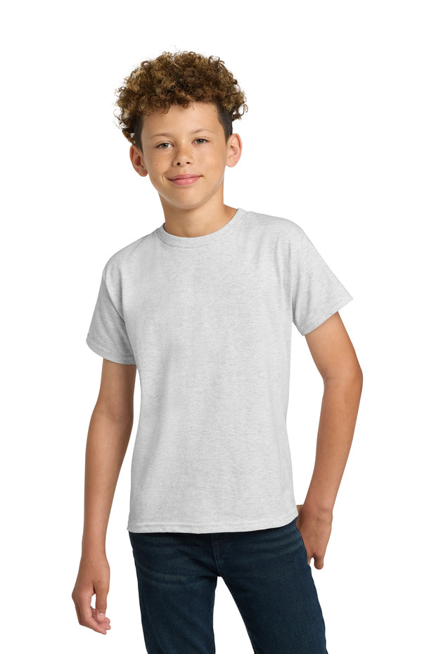 Gildan ®  - Youth Ultra Cotton ® 100% US Cotton T-Shirt. 2000B - Ash