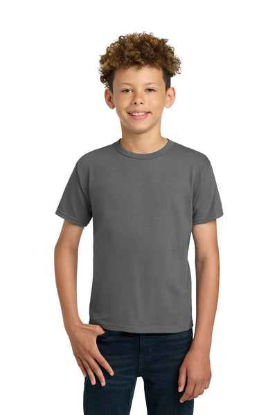 Gildan ®  - Youth Ultra Cotton ® 100% US Cotton T-Shirt. 2000B - Charcoal