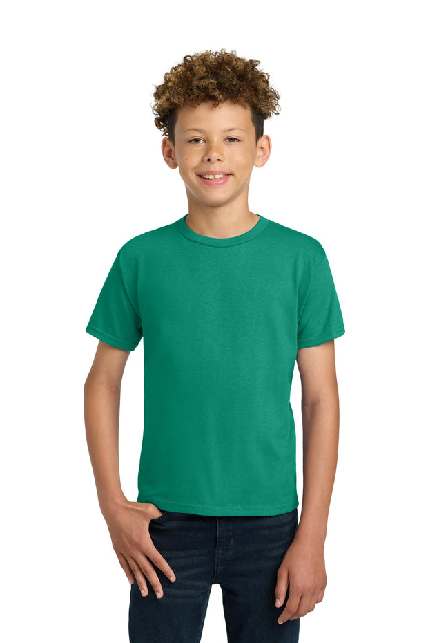 Gildan ®  - Youth Ultra Cotton ® 100% US Cotton T-Shirt. 2000B - Kelly Green