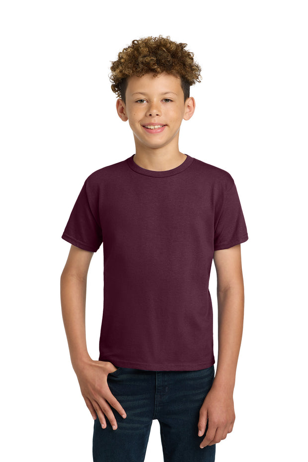 Gildan ®  - Youth Ultra Cotton ® 100% US Cotton T-Shirt. 2000B - Maroon