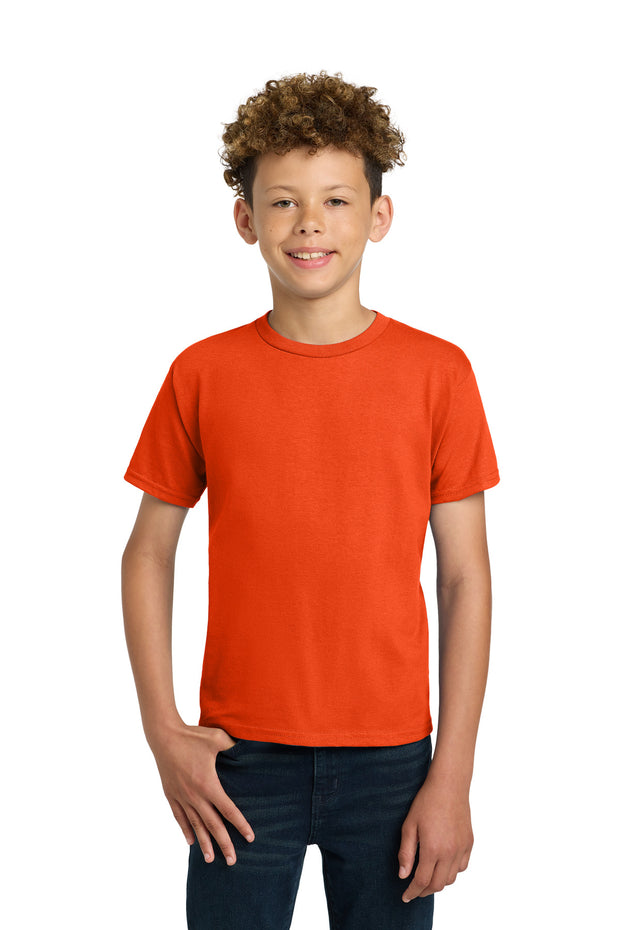 Gildan ®  - Youth Ultra Cotton ® 100% US Cotton T-Shirt. 2000B - Orange