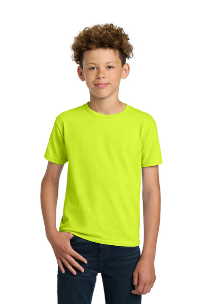 Gildan ®  - Youth Ultra Cotton ® 100% US Cotton T-Shirt. 2000B - Safety Green