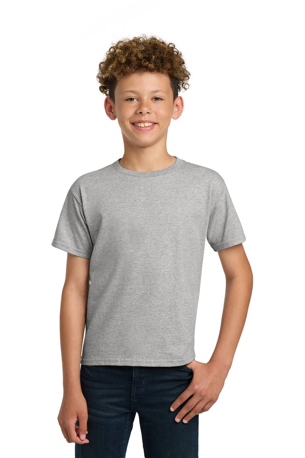 Gildan ®  - Youth Ultra Cotton ® 100% US Cotton T-Shirt. 2000B - Sport Grey