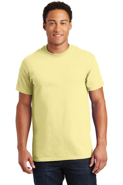 Gildan ®  - Ultra Cotton ®  100% US Cotton T-Shirt.  2000 - Cornsilk