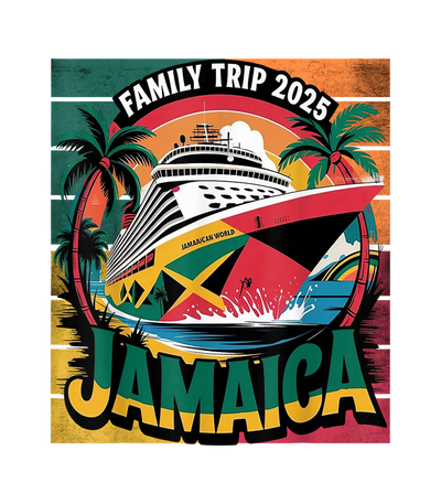 2025 Jamaica Family Trip DTF (direct-to-film) Transfer