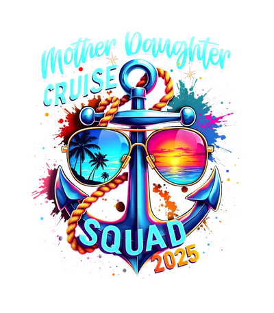 2025 Mother Daughter Squad DTF (direct-to-film) Transfer