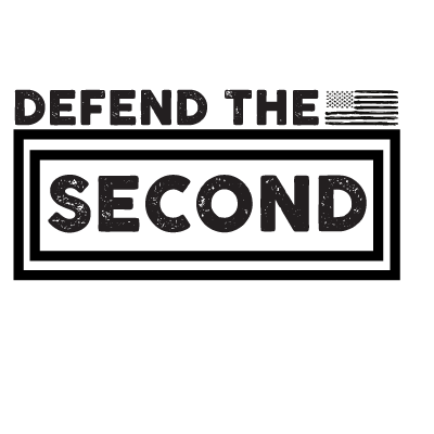 2A Defend Rhe Second In Black Font 8 DTF (direct-to-film) Transfer