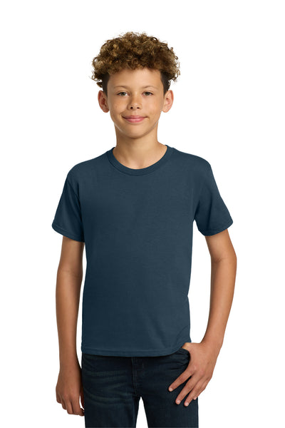 Gildan ®  - Youth  Heavy Cotton ™  100% Cotton T-Shirt.  5000B - Blue Dusk