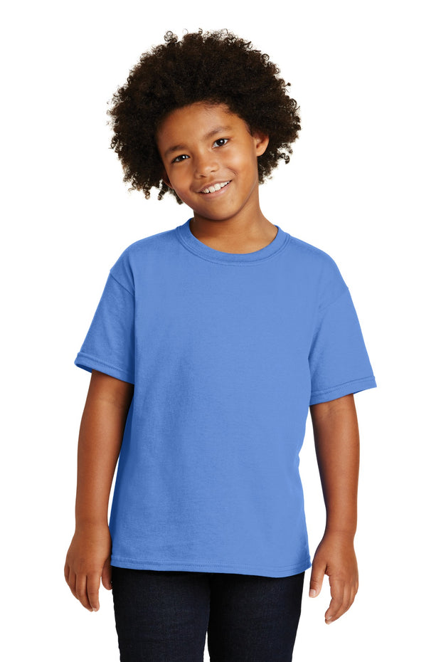 Gildan ®  - Youth  Heavy Cotton ™  100% Cotton T-Shirt.  5000B - Carolina Blue