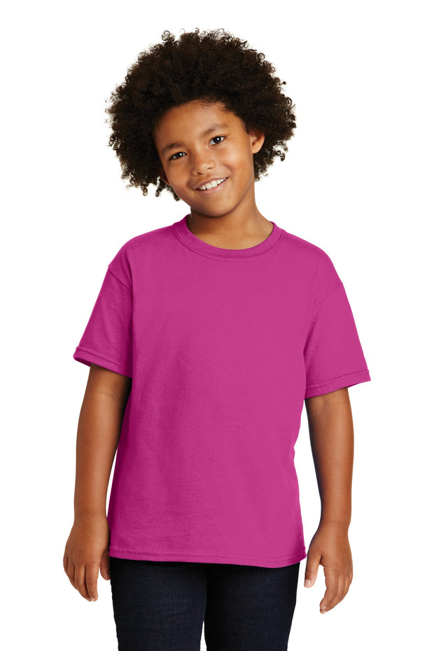 Gildan ®  - Youth  Heavy Cotton ™  100% Cotton T-Shirt.  5000B - Heliconia