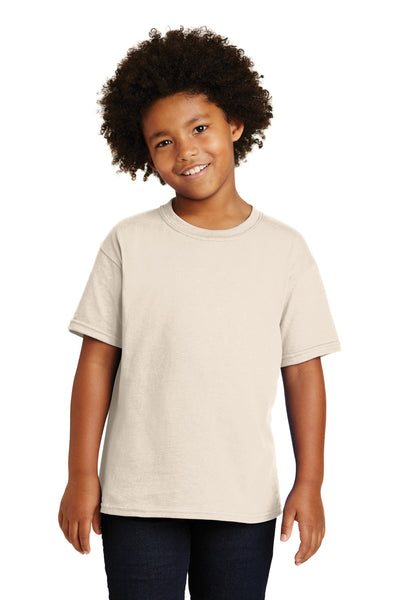 Gildan ®  - Youth  Heavy Cotton ™  100% Cotton T-Shirt.  5000B - Natural