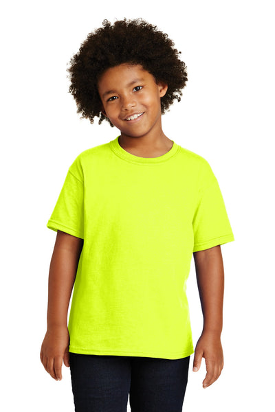 Gildan ®  - Youth  Heavy Cotton ™  100% Cotton T-Shirt.  5000B - Safety Green