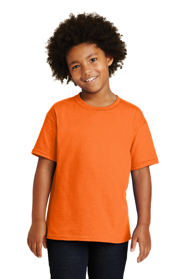 Gildan ®  - Youth  Heavy Cotton ™  100% Cotton T-Shirt.  5000B - S. Orange