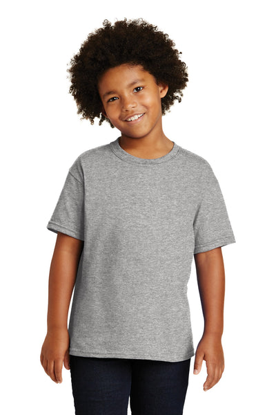 Gildan ®  - Youth  Heavy Cotton ™  100% Cotton T-Shirt.  5000B - Sport Grey