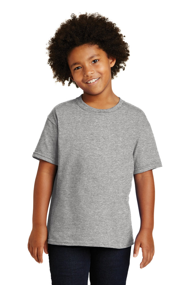 Gildan ®  - Youth  Heavy Cotton ™  100% Cotton T-Shirt.  5000B - Sport Grey