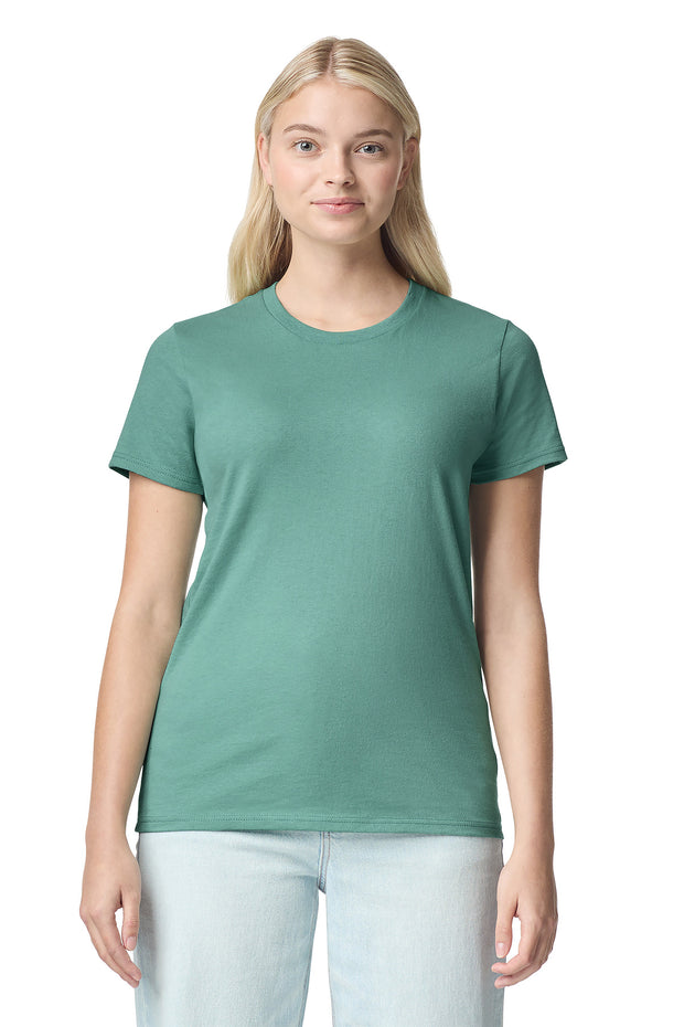 Gildan ®  Women's Heavy Cotton™ 100% Cotton T-Shirt. 5000L - Aquatic