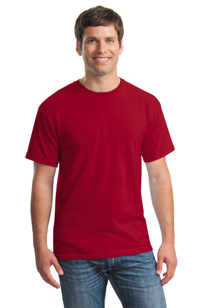 Gildan ®  - Heavy Cotton ™  100% Cotton T-Shirt.  5000 - Antique Cherry Red