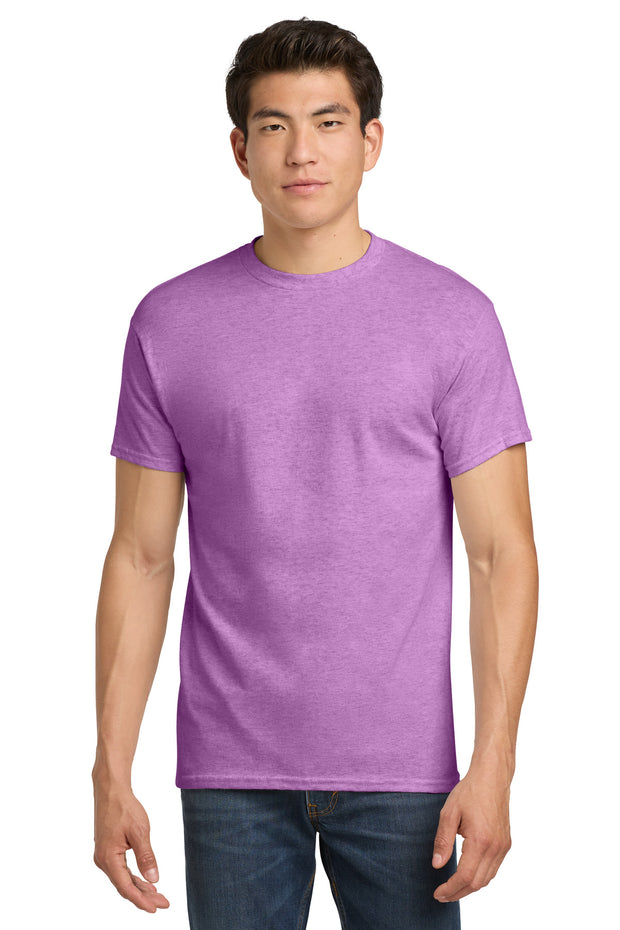 Gildan ®  - Heavy Cotton ™  100% Cotton T-Shirt.  5000 - Heather Radiant Orchid