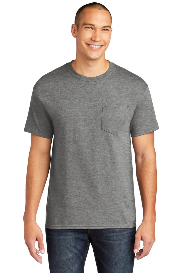 Gildan  ®  Heavy Cotton  ™  100% Cotton Pocket T-Shirt. 5300