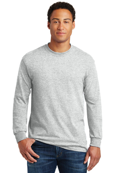 Gildan ®  - Heavy Cotton ™  100% Cotton Long Sleeve T-Shirt.  5400 - Ash