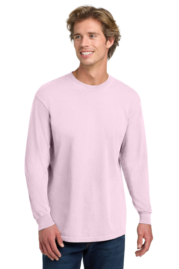 COMFORT COLORS  ®  Heavyweight Ring Spun Long Sleeve Tee. 6014 - Blossom