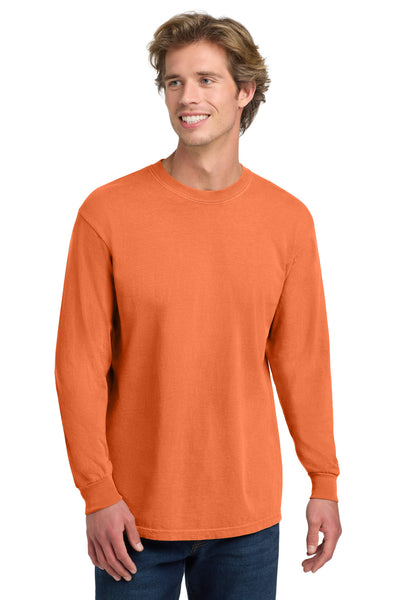 COMFORT COLORS  ®  Heavyweight Ring Spun Long Sleeve Tee. 6014 - Burnt Orange