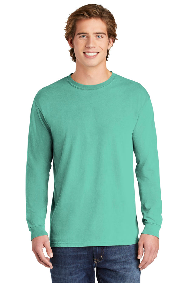 COMFORT COLORS  ®  Heavyweight Ring Spun Long Sleeve Tee. 6014 - Chalky Mint