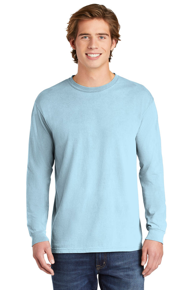 COMFORT COLORS  ®  Heavyweight Ring Spun Long Sleeve Tee. 6014 - Chambray