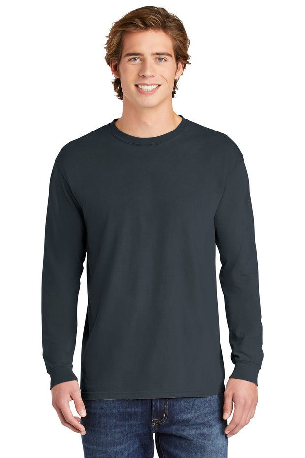 COMFORT COLORS  ®  Heavyweight Ring Spun Long Sleeve Tee. 6014 - Denim