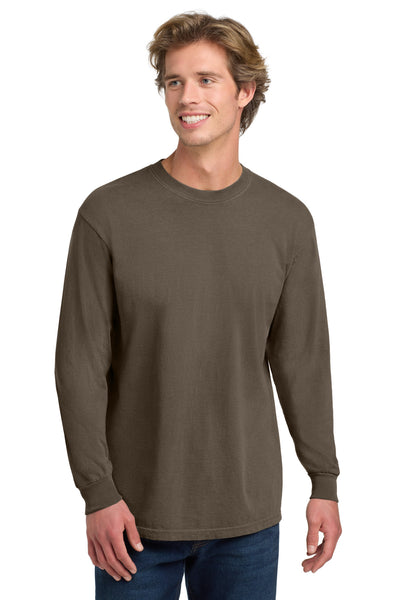 COMFORT COLORS  ®  Heavyweight Ring Spun Long Sleeve Tee. 6014 - Espresso