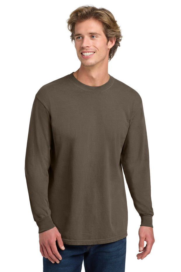COMFORT COLORS  ®  Heavyweight Ring Spun Long Sleeve Tee. 6014 - Espresso