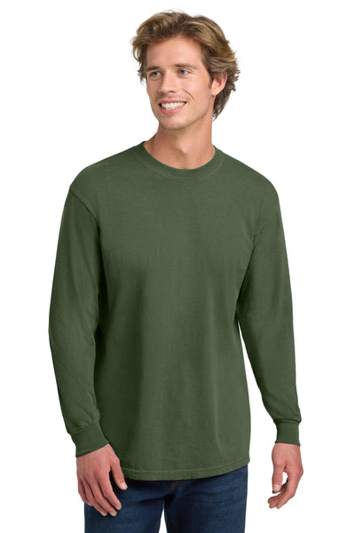 COMFORT COLORS  ®  Heavyweight Ring Spun Long Sleeve Tee. 6014 - Hemp