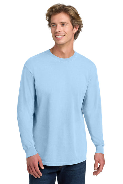 COMFORT COLORS  ®  Heavyweight Ring Spun Long Sleeve Tee. 6014 - Hydrangea