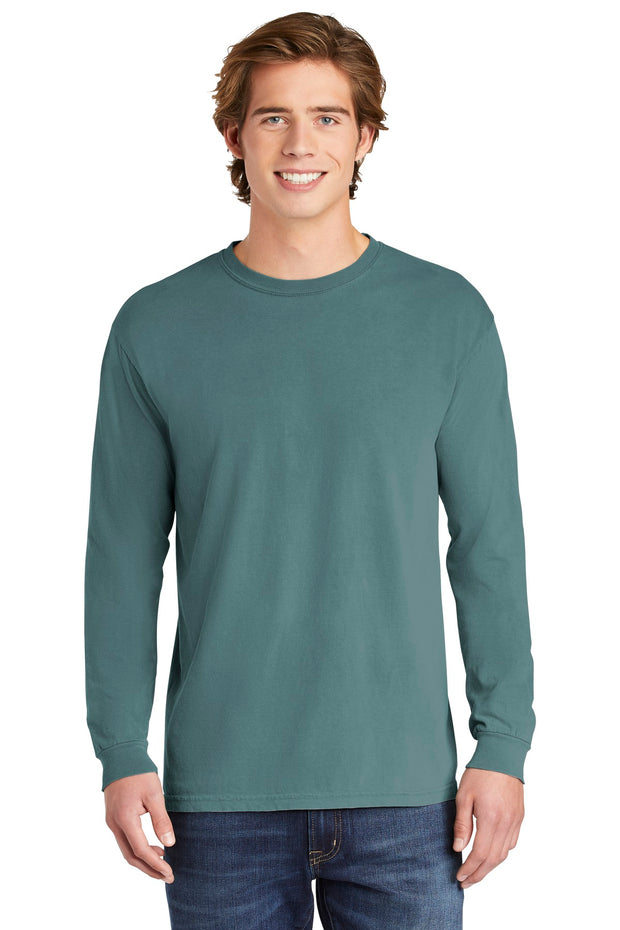 COMFORT COLORS  ®  Heavyweight Ring Spun Long Sleeve Tee. 6014 - Ice Blue