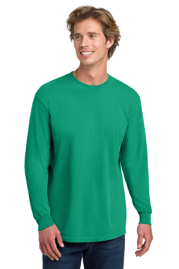 COMFORT COLORS  ®  Heavyweight Ring Spun Long Sleeve Tee. 6014 - Island Green