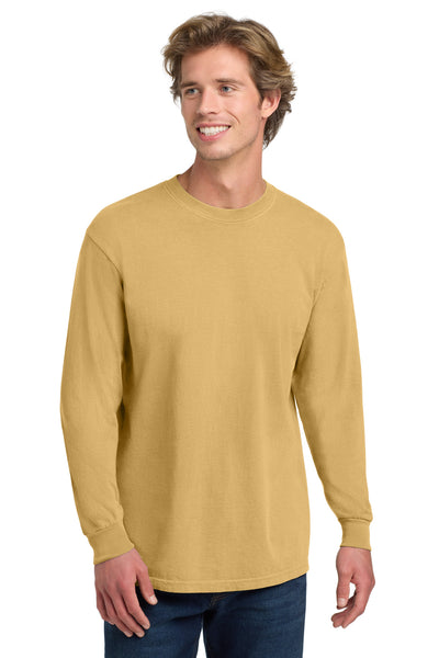 COMFORT COLORS  ®  Heavyweight Ring Spun Long Sleeve Tee. 6014 - Mustard